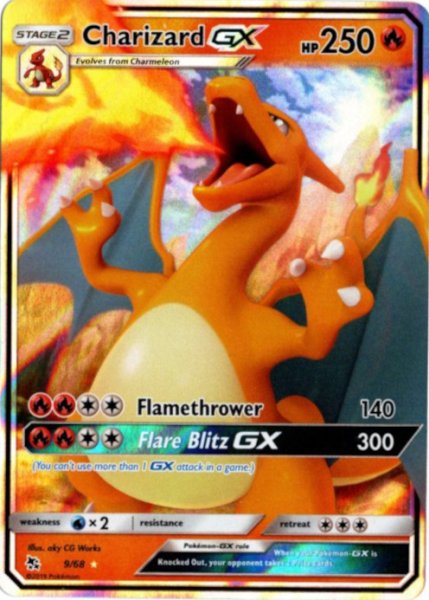 画像1: リザードンGX　海外版 英語版　Charizard GX - 9/68 - (1)