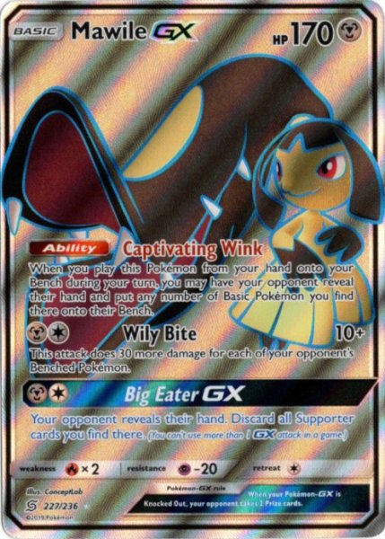 画像1: クチートGX　SR　海外版 英語版　Mawile GX - 227/236 - (1)