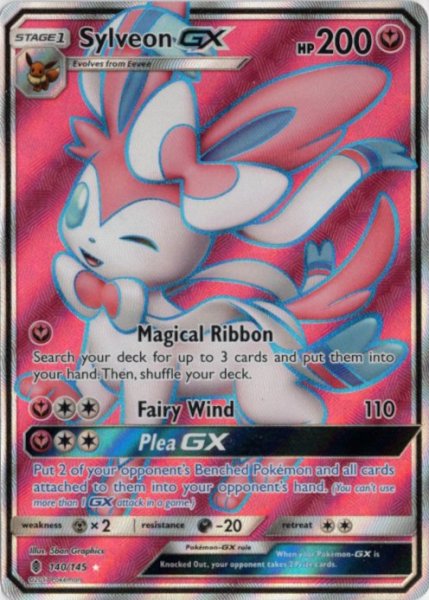 画像1: ニンフィアGX　SR　海外版 英語版　Sylveon GX - 140/145 - (1)