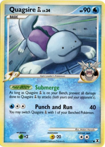 画像1: ヌオー　海外版 英語版　Quagsire GL - 76/111 - (1)