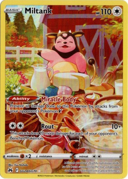 画像1: ミルタンク　AR　海外版 英語版　Miltank - GG24/GG70 - (1)