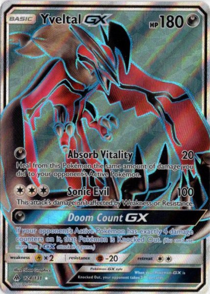 画像1: イベルタルGX　SR　海外版 英語版　Yveltal GX - 124/131 - (1)