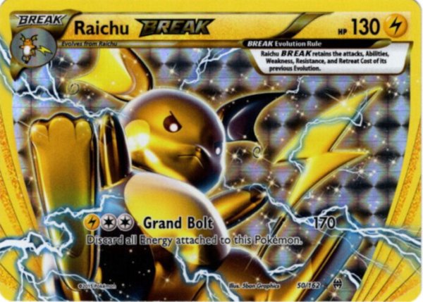 画像1: ライチュウBREAK　海外版 英語版　Raichu Break - 50/162 - (1)