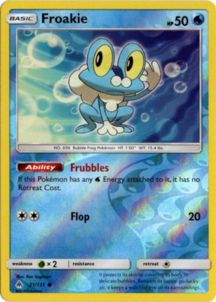 画像1: ケロマツ　海外版 英語版　リバホロ　Froakie - 21/131 - (1)