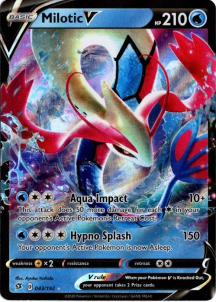 画像1: ミロカロスV　海外版 英語版　Milotic V - 043/192 - (1)