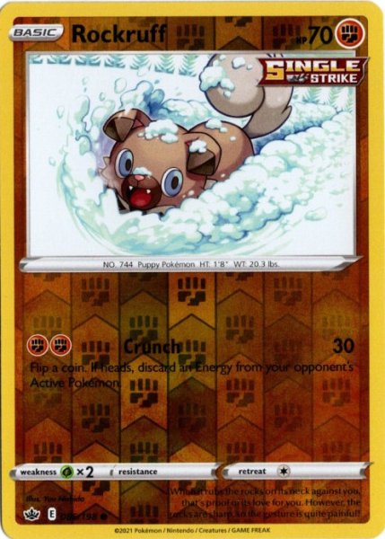 画像1: イワンコ　海外版 英語版　リバホロ　Rockruff - 086/198 - (1)