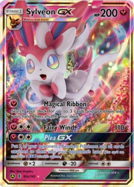 画像1: ニンフィアGX　海外版 英語版　プロモ　Sylveon GX - 92a/145 - (1)