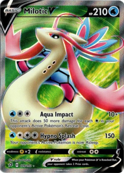 画像1: ミロカロスV　SR　海外版 英語版　Milotic V - 179/192 - (1)