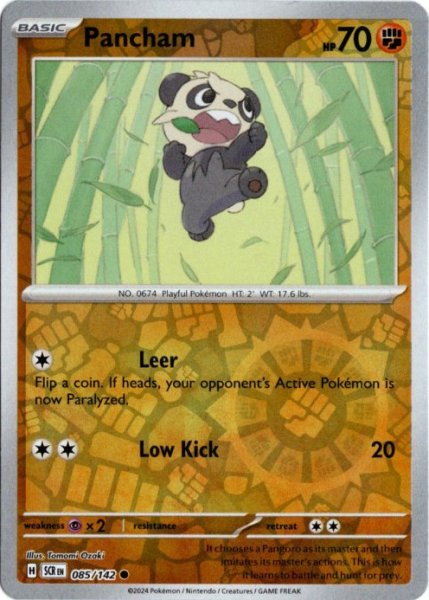 画像1: ヤンチャム　海外版 英語版　リバホロ　Pancham - 085/142 - (1)