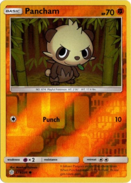 画像1: ヤンチャム　海外版 英語版　リバホロ　Pancham - 119/236 - (1)