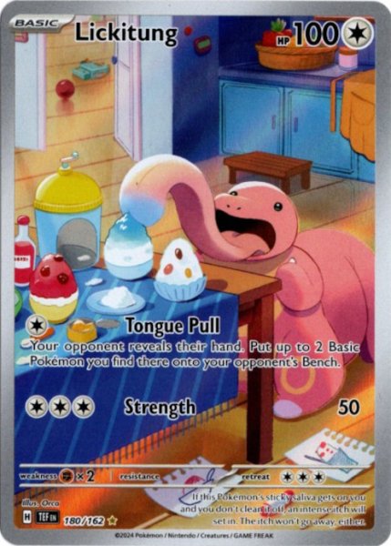 画像1: ペラップ　AR　海外版 英語版　Lickitung - 180/162 - (1)