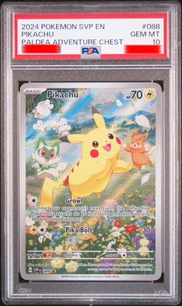 画像1: ピカチュウ　海外版 英語版　プロモ　Pikachu - SVP088 -　PSA10 (1)