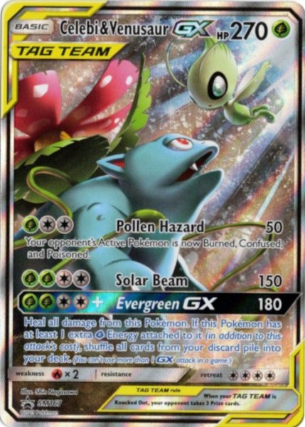 画像1: セレビィ&フシギバナGX　SR SA　海外版 英語版　プロモ　Celebi & Venusaur GX - SM167 - (1)