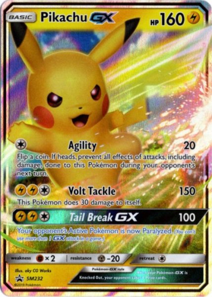 画像1: ピカチュウGX　BEAMS　海外版 英語版　プロモ　Pikachu GX - SM232 - (1)