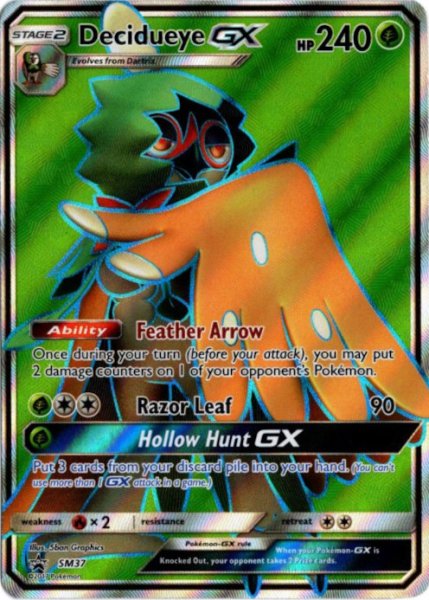 画像1: ジュナイパーGX　SR　海外版 英語版　プロモ　Decidueye GX - SM37 - (1)