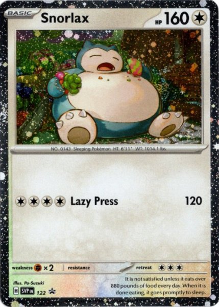 画像1: カビゴン　海外版 英語版　プロモ　Snorlax - SVP122 - (1)