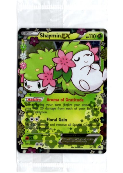 画像1: シェイミEX　海外版 英語版　プロモ　Shaymin EX - XY148　未開封 (1)