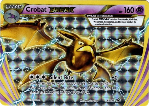 画像1: クロバットBREAK　海外版 英語版　プロモ　Crobat Break - XY181 - (1)