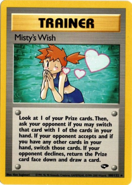 画像1: カスミのわがまま　海外版 英語版　アンリミ　Misty's Wish - 108/132 - (1)