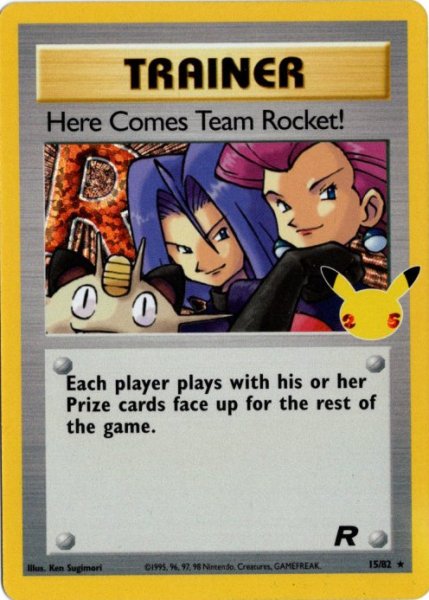 画像1: ロケット団参上！　海外版 英語版　25th　Here Comes Team Rocket! - 15/82 - (1)