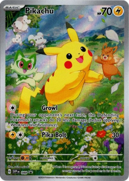 画像1: ピカチュウ　海外版 英語版　プロモ　Pikachu - SVP088 - (1)